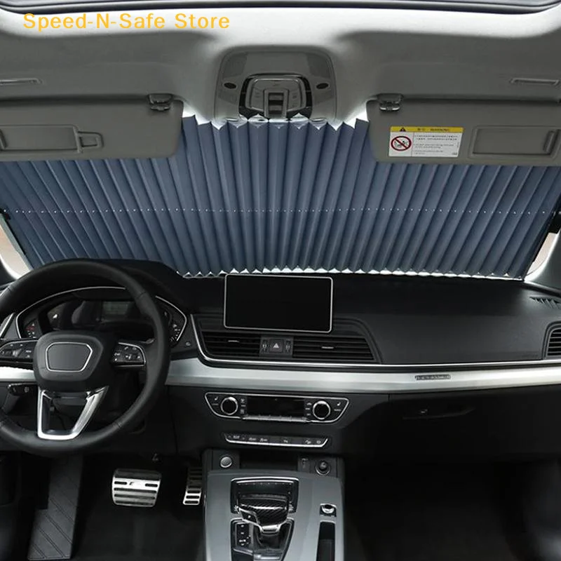

Foldable Car Sunshade Protector for Windshield Rear Window Sun Visor UV Heat Blocker Suitable for All Car Models and Seasons