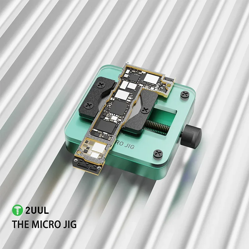Soporte de Micro plantilla 2UUL, accesorio de Chip Universal para reparación de placa base de teléfono, BGA CPU IC NAND, abrazadera de reparación de pegamento para plantación de limpieza