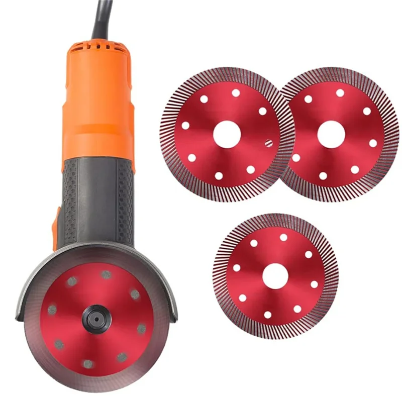 

Ultra Diamond Blade Grinder Blades,4.5Inch Glass Cutting Disc 1.6Mm Saw Blade For Cutting And Grinding