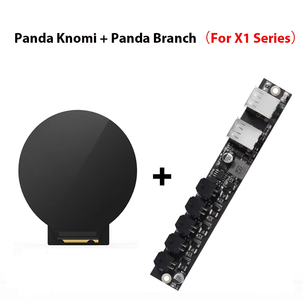 BIGTREETECH Panda Knomi 3D Printing Progress Display voor BambuLab A1 X1 P1 Printerstatus Real-time updates Pas UI OTA UPD aan