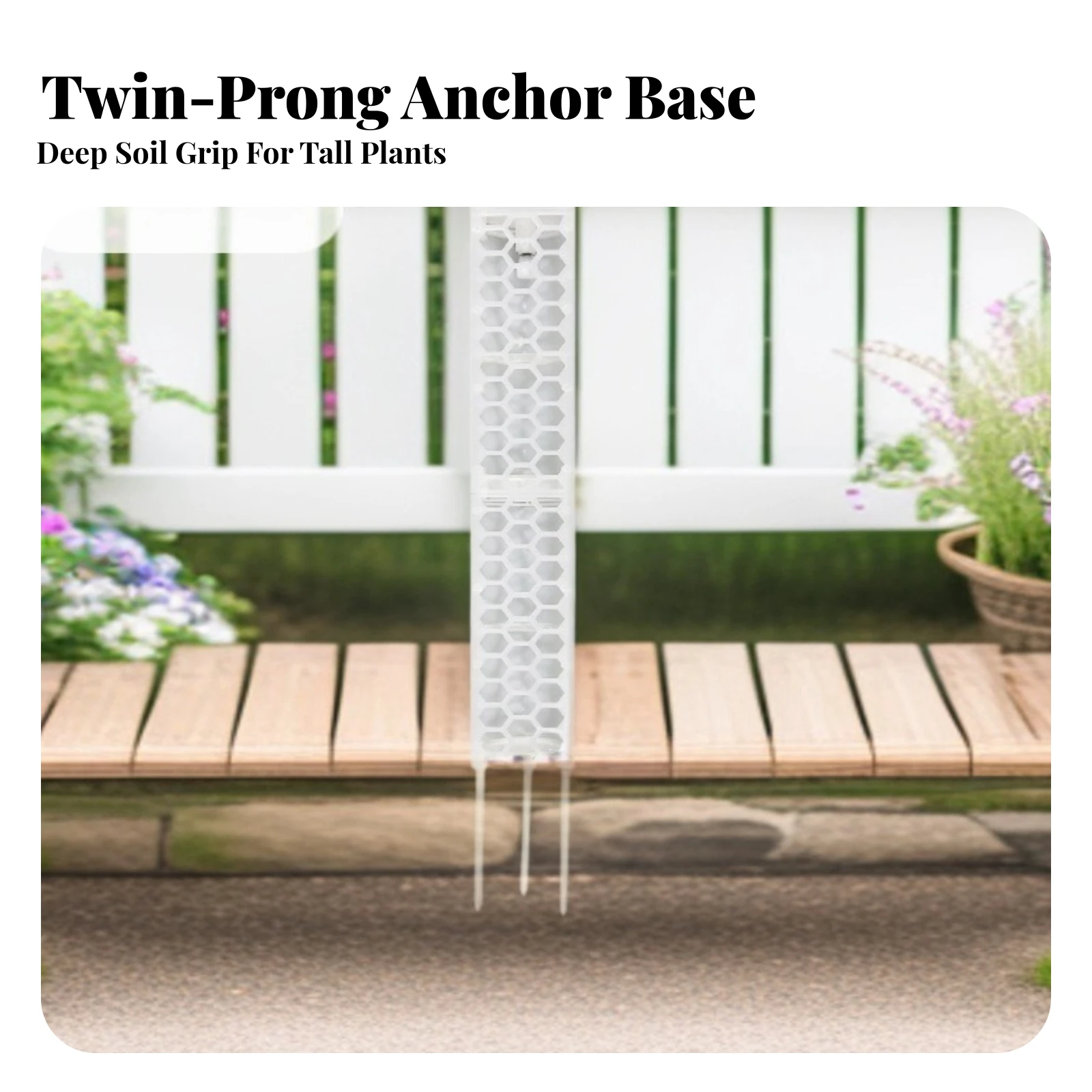 2 Pieces Self-Watering Plant Climbing Support Pole Sturdy Plant Climbing Support Pole with Water Cup Climbing Support With