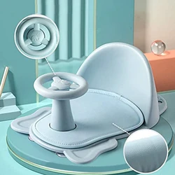 Baby Shower Seat Soft Support Non-slip Bathroom Accessories Home Decor