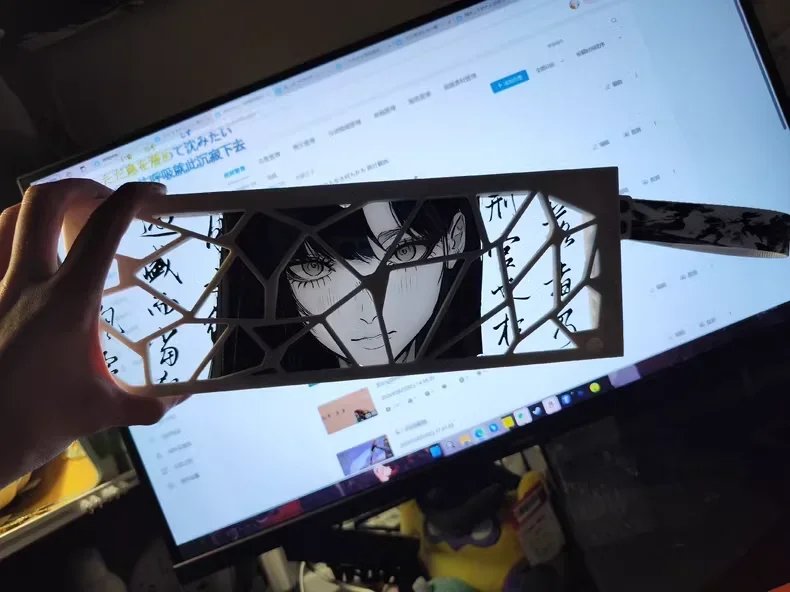 Holy60/GH60/Mad60 Keyboard Base Plate Custom Anime Figure Acrylic Keyboard Plate for Hollow Keyboard Case Uniform Plate DIY Gift