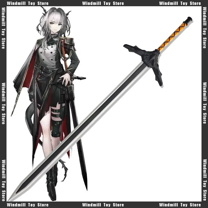 

120cm Arknights Talulah Artorius Game Peripheral Exclusive Wooden Removable Sword Katana Wooden Cosplay Christmas Collection Toy