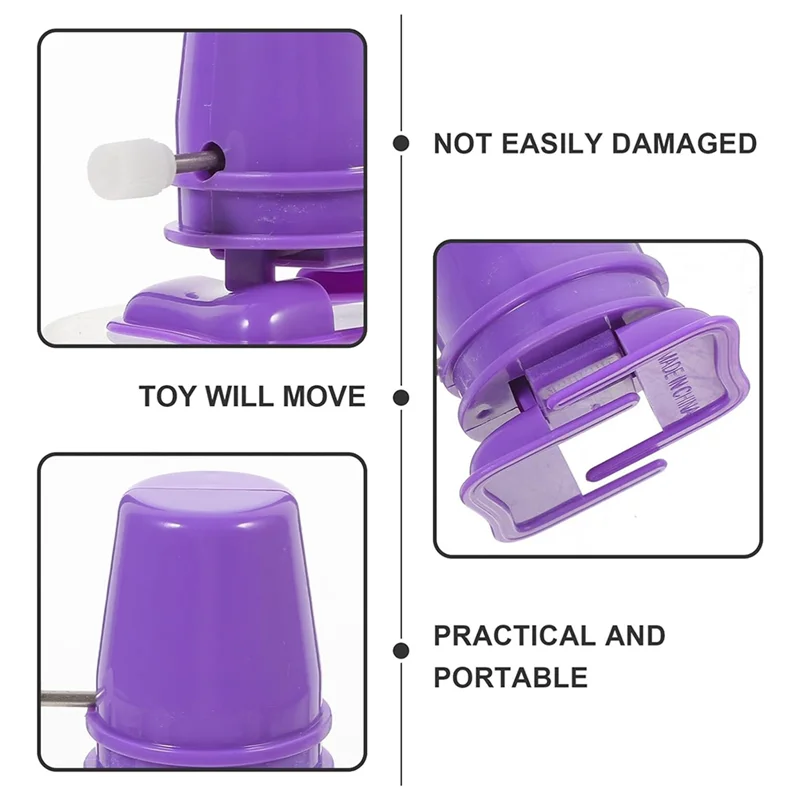 BEDW-10Pcs relógio legado robô criança acabar mecanismo de movimento brinquedo para esportes infantis