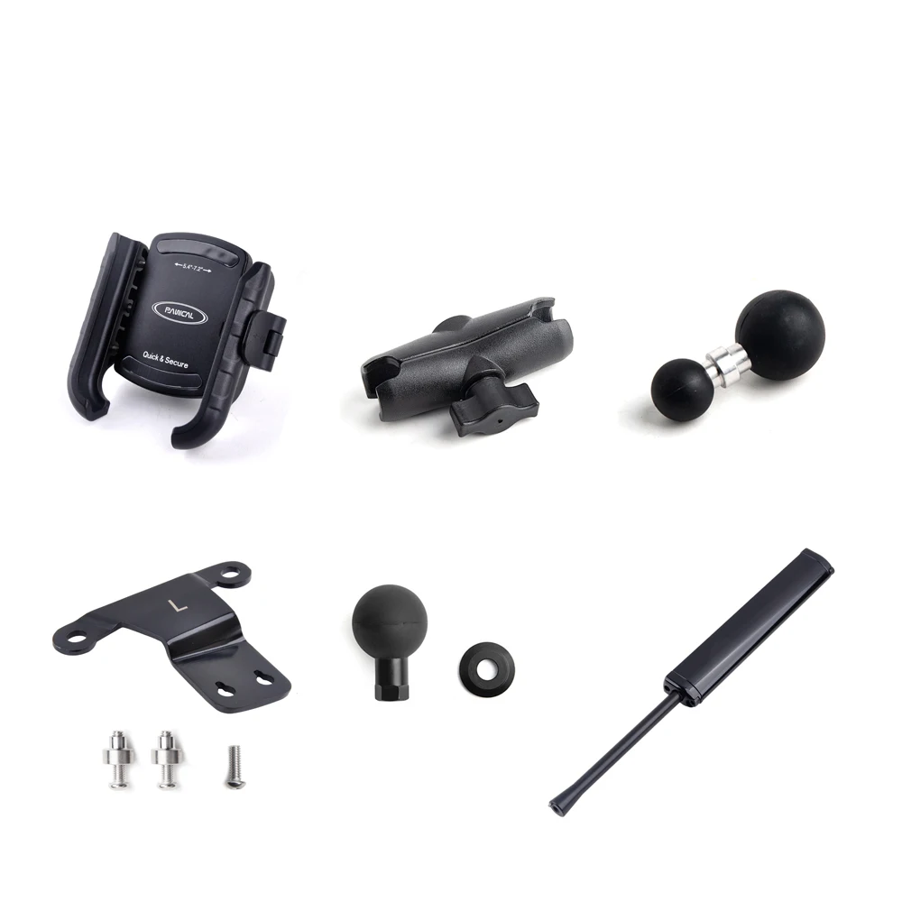 Panical Heckkoffer-Erweiterungs-Telefonhalterung mit Fahnenhalterung für Honda Gold Wing GL1800 2018-2026 Motorrad – Detail 6