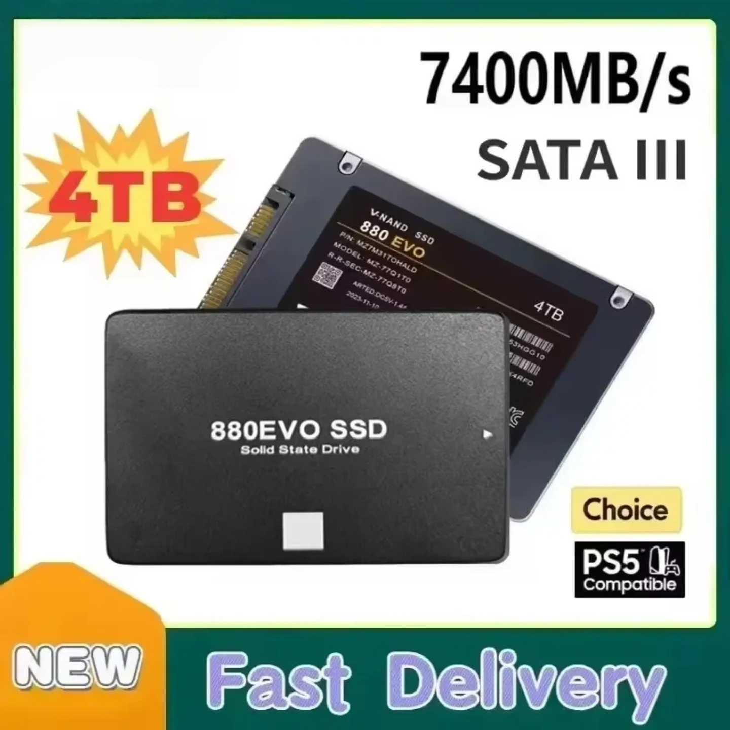 Original 870 880 EVO SATA3 2.5 - огляд і ціна Ssd 500Gb