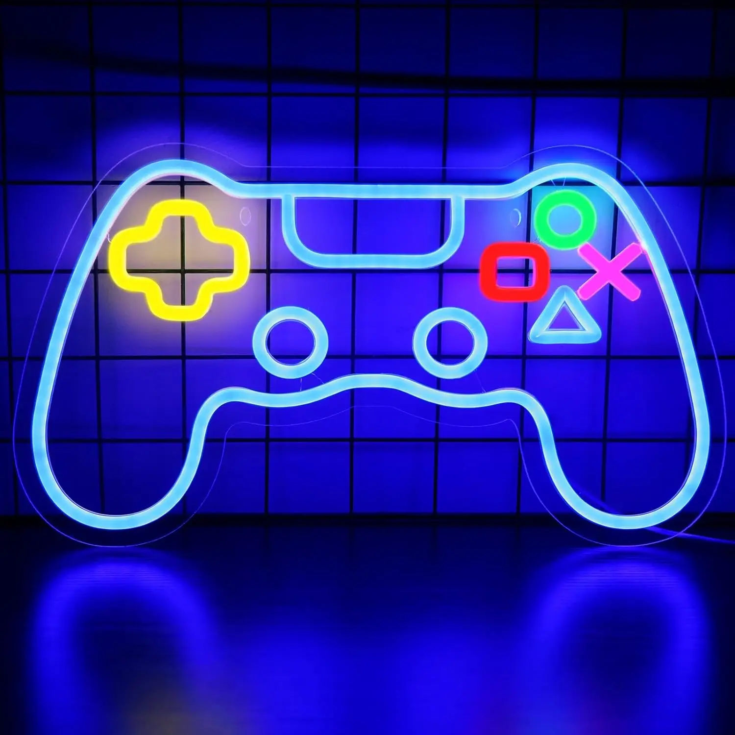 Gaming Neon Sign for Gamer Room Wall Decor LED Neon Light For Teens Dorm Acrade Man Cave Boys Bedroom Decor or Gamer Gift