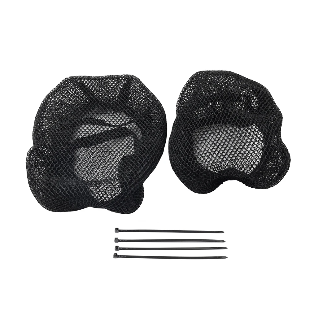 2Pcs Motorcycle 3D Breathable Mesh Seat Cushion Cover For Benelli TRK502 TRK502X 502X