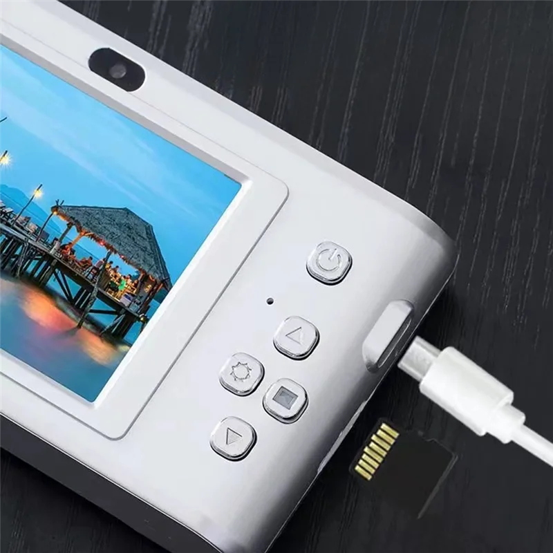 CLCU 1080P HD كاميرا رقمية كاميرا فيديو للأطفال كاميرا صغيرة مدمجة للمبتدئين التصوير الفوتوغرافي صورة شخصية