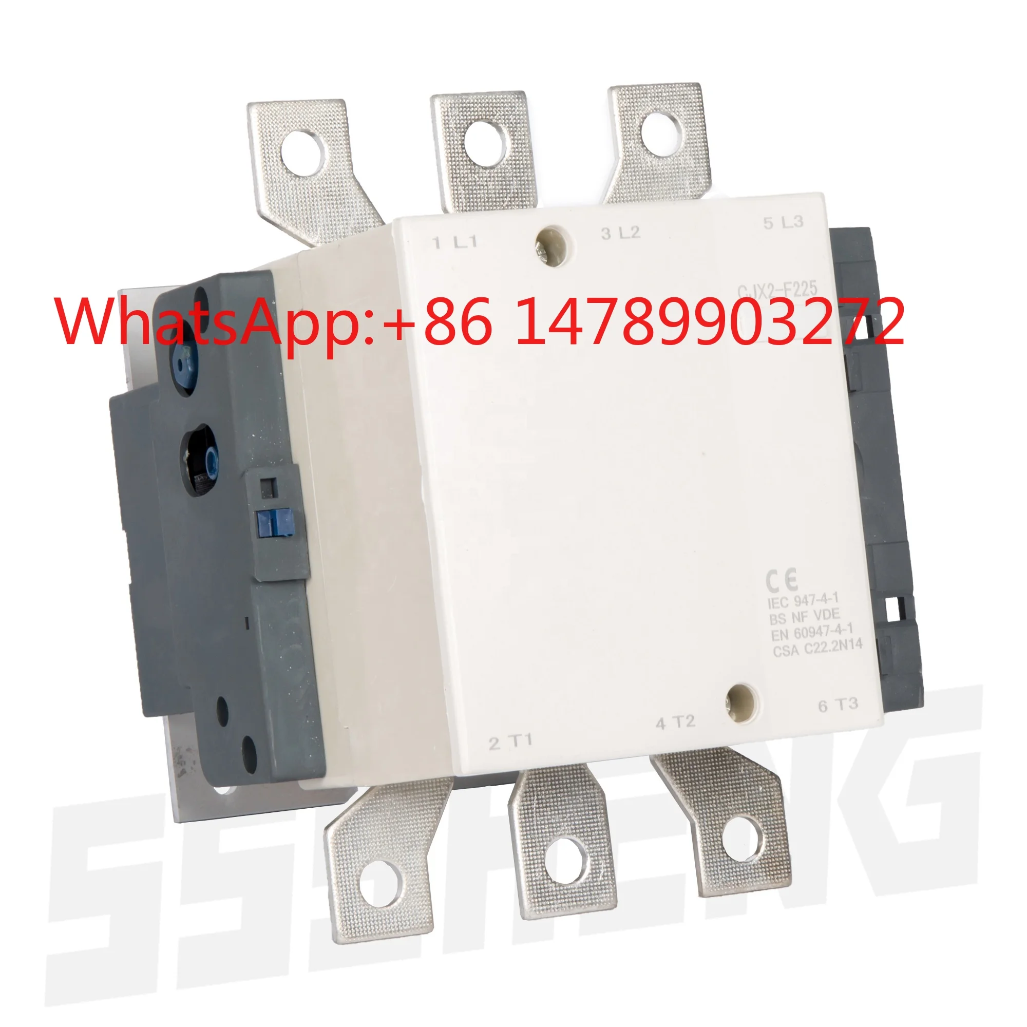 LC1N65M5N 3P Magnetic Contactor Low Noise Din Rail Distribution Cabinet