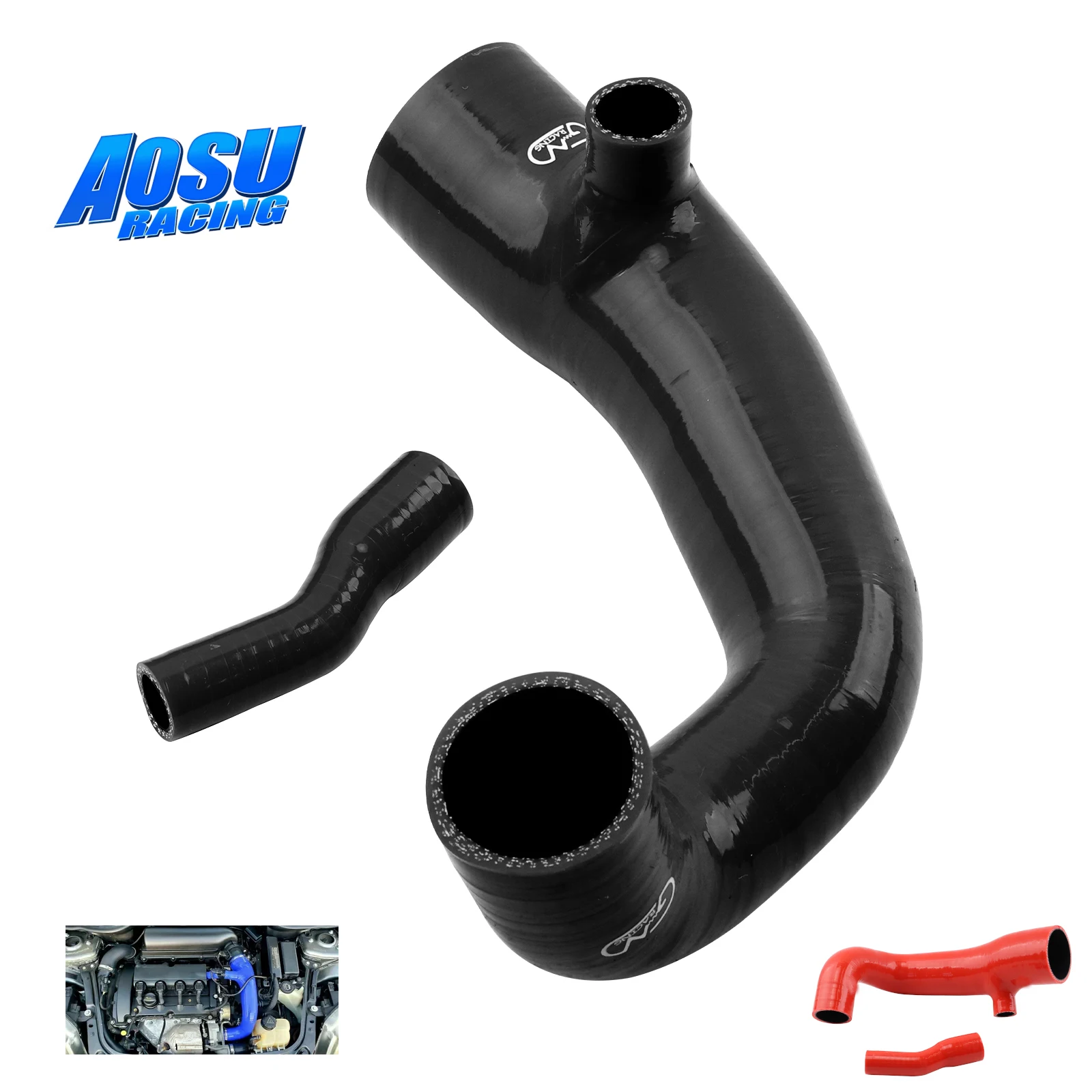 

Силиконовый шланг Boost Intake, обновление полного объема для BMW MINI COOPER S R55 R56 R57 2008-2010 Clubman S R55