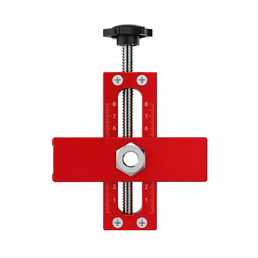 Aluminum Alloy 2-in-1 Cabinet Door Installation Aid Woodworking Hanging Cabinet Multifunction Locator