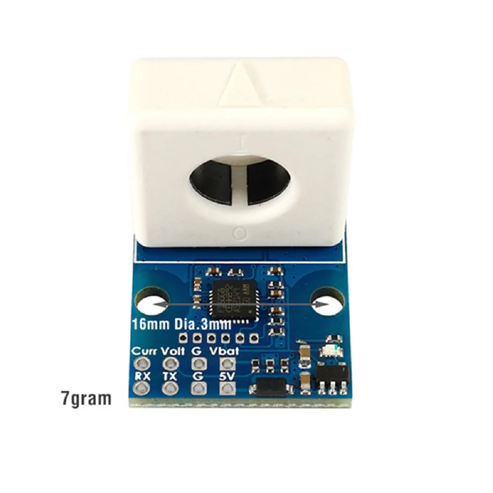 

Matek Systems Hall Effect Current Sensor 150A Module 0~69V Voltage Sense 23 * 20* 23mm 7g For Flight Controller FPV Racing Drone