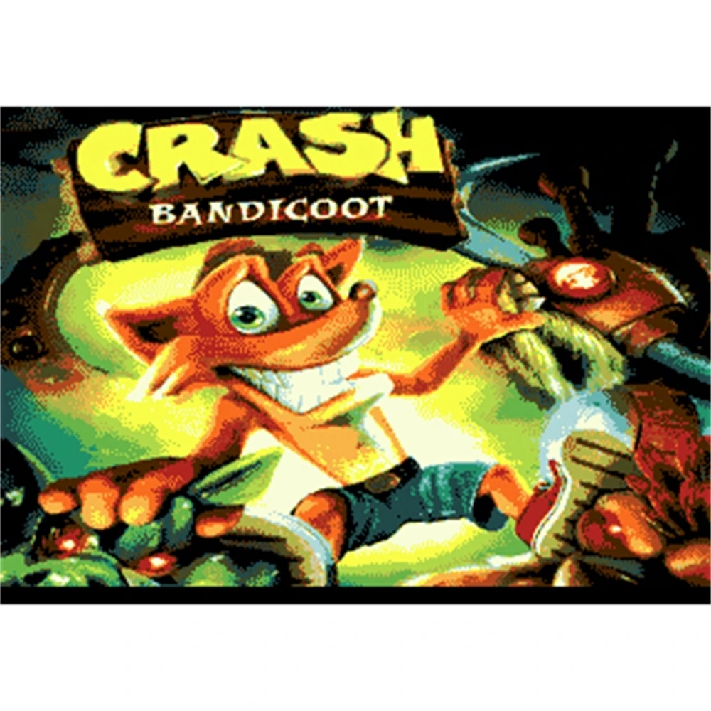 Crash Bandicoot 16 bit MD Game Card For Sega Mega Drive For Genesis