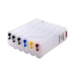 280ML With Auto Reset Chip Refill Ink Cartridge For HP HP72 72 Designjet T620 T2300 T770 T790 T795 T1200 C9403A C9370A-C9374A