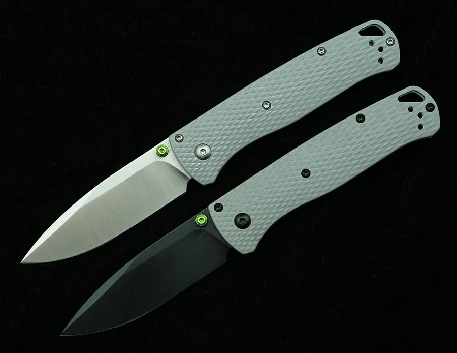 Blue hard box BM535 D2 Steel Folding Knife Mark 20CV Blade G10 Handle Outdoor Camping Survival Kitchen Multifunctional EDC Tools
