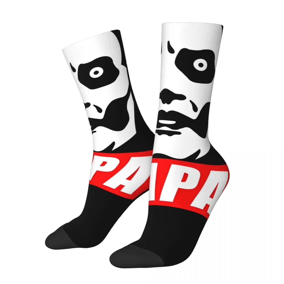 Happy Funny Rock Men's Socks Vintage Harajuku G-Ghost Street Style Novelty Seamless Crew Crazy Sock Gift Printed