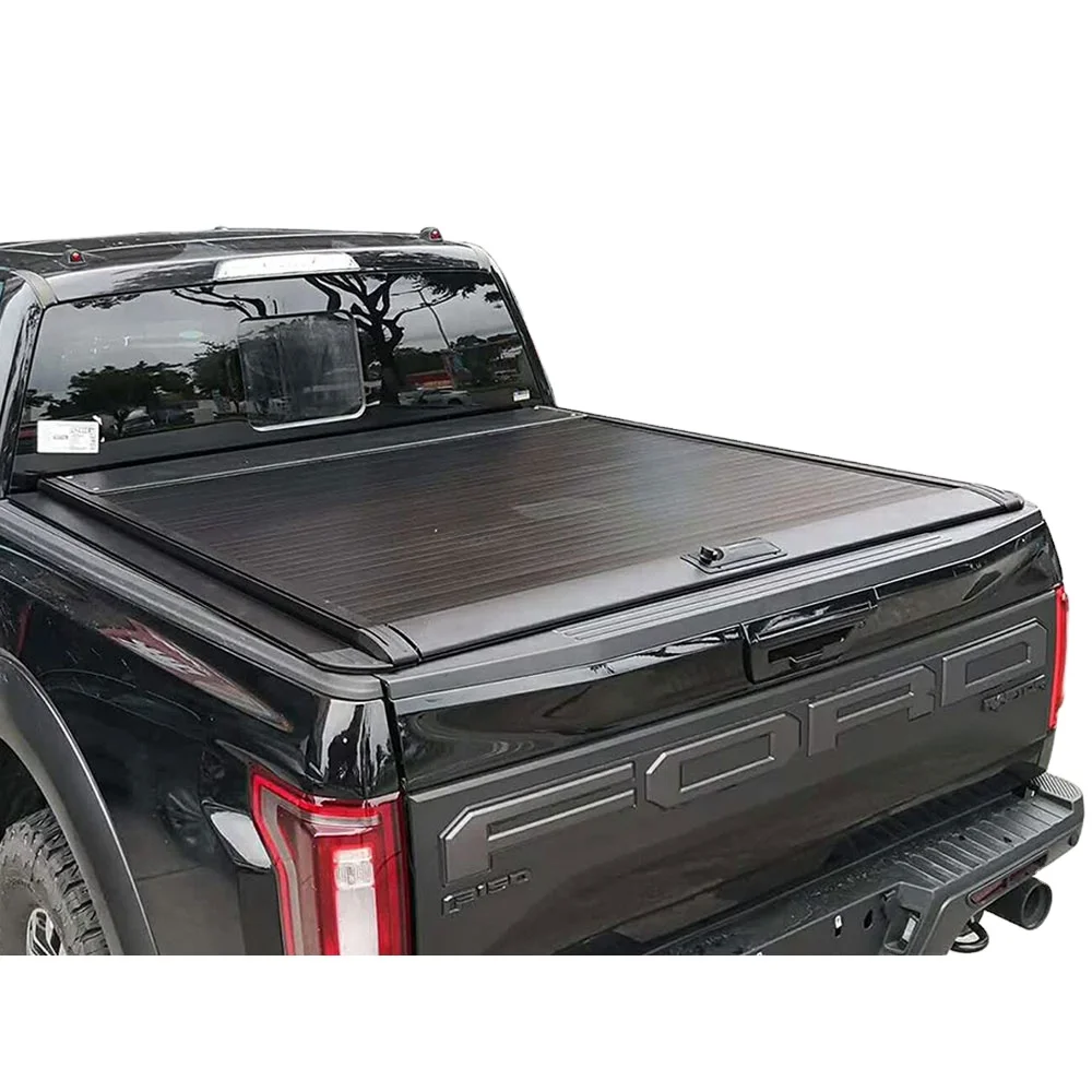 

Manual electric roller shutter cover for Isuzu D-max Hilux Ford Ranger retractable Aluminum alloy pickup trunk bed