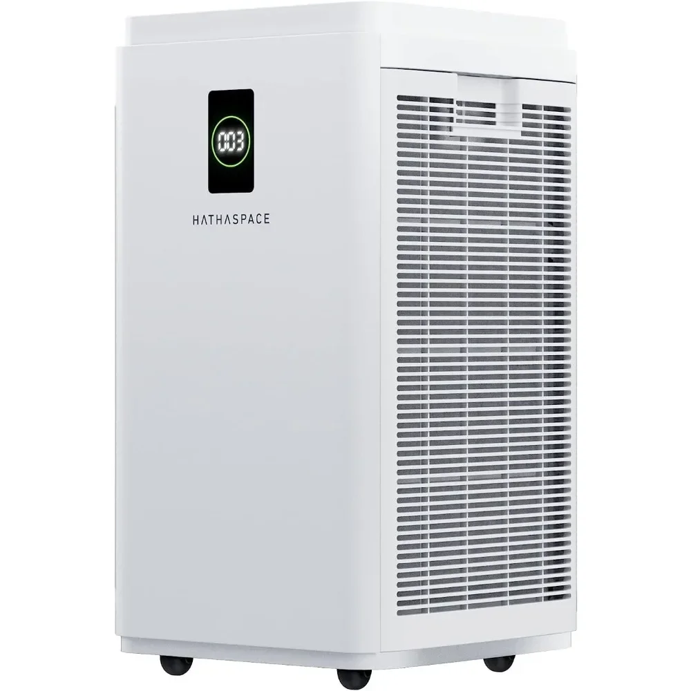 Smart Air Purifiers for Office HSP003 True HEPA Air Purifier, Cleaner & Filter for Allergies, Smoke, Pets Eliminator