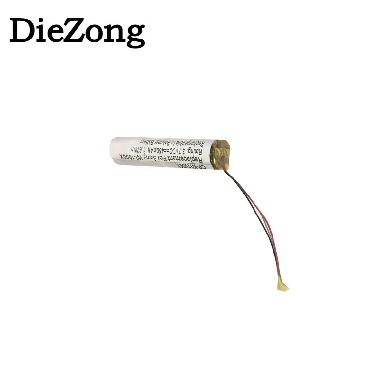 High quality  3.7V 450mAh CP-WI1000XRechargeable Lithium Ion Battery for Sony WI-1000X Bluetooth Headset Batteries Accessories