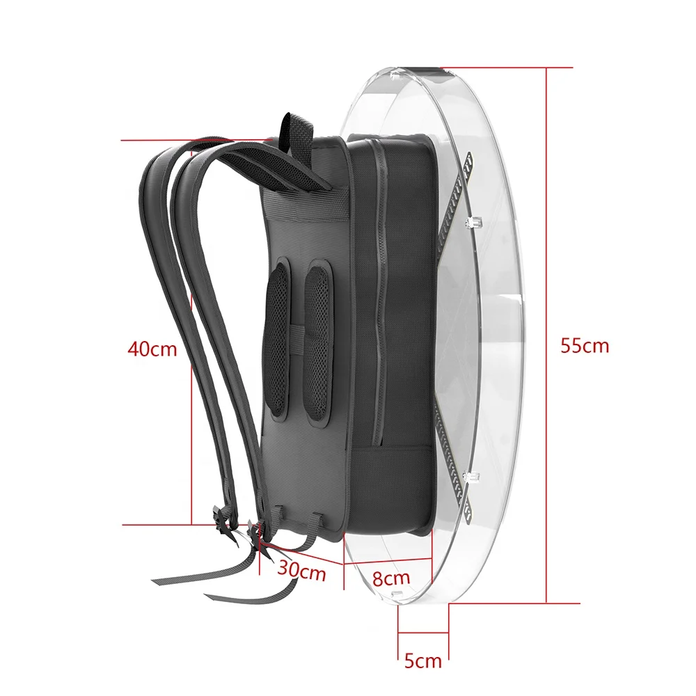 Shenzhen Source Manufacture 3D Hologram Fan Advertising Machine Backpack 3D Hologram Fan Suitable for levitation virtual