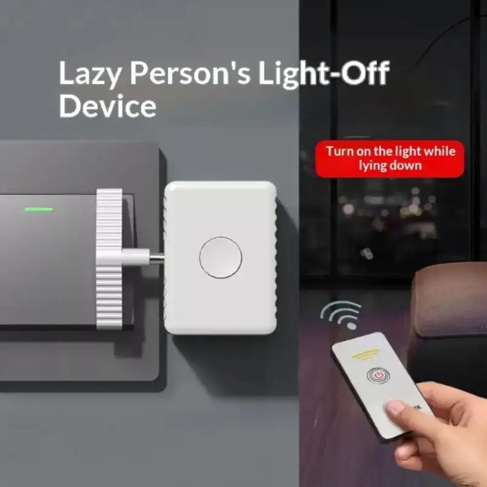 

Type-C Rechargeable Wireless Control Light Switch Wireless Control Intelligent Design RF Version Switch Automatic Operation