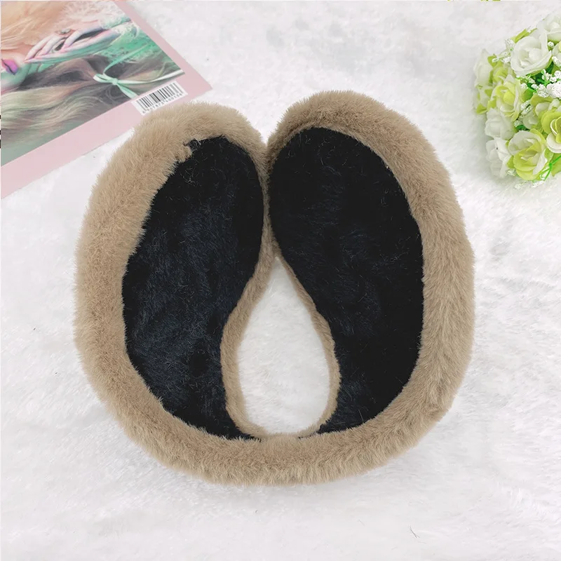 Earbags Women Men Earmuffs Male Plush Back-wearing Style Earflap Casual Keep Warm Fleece Winter Outdoor Protector Ear Cover