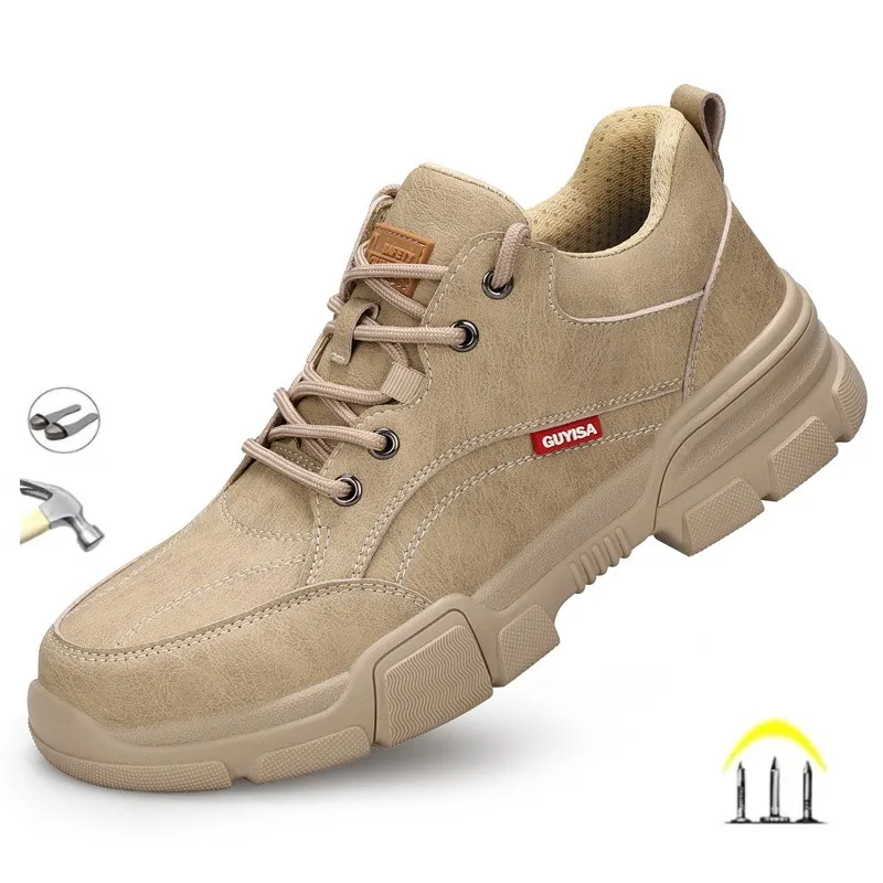 

Labor Protection Shoes, Anti-Slip, Light, Anti-Smashing, Puncturing, Comfortable, Protective And Safety Shoes For Men