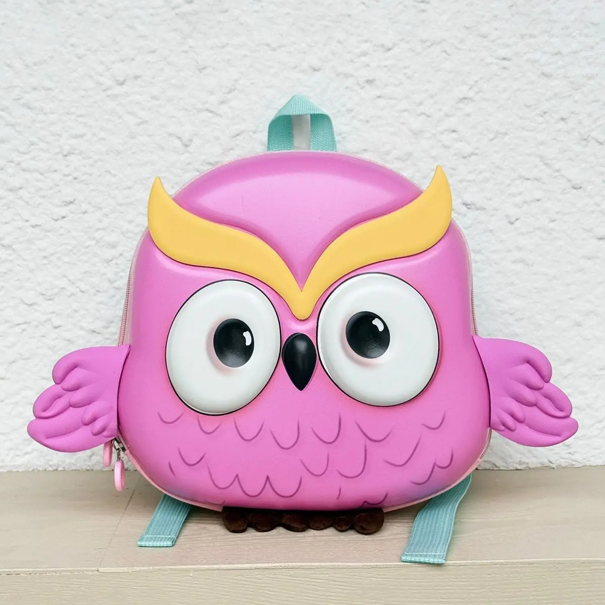 New EVA 3D Owl Pattern Backpack for Girls Boys Kids Children SchoolBag Cute Cartoon School Bag Kindergarten Preschool Baby Bags