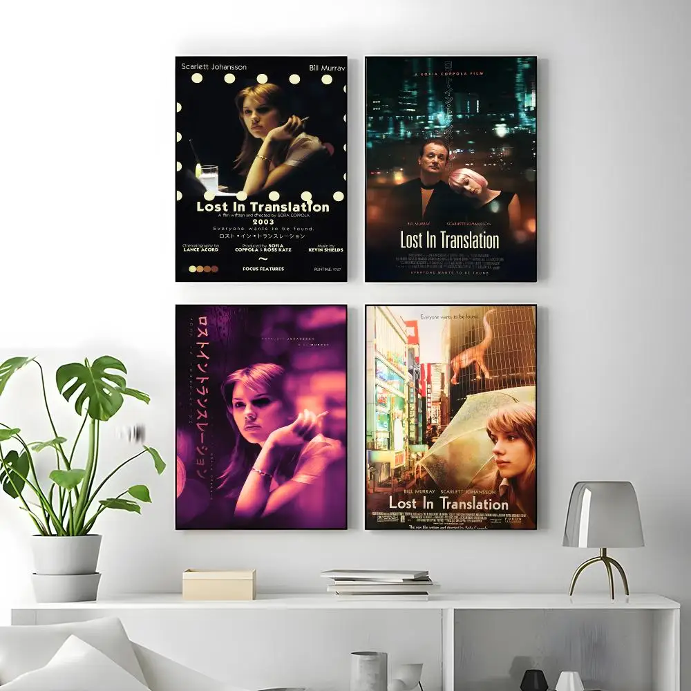 Movie Lost in Translation Poster Poster High Quality Wall Art for Home Office Bedroom Living Room Perfect