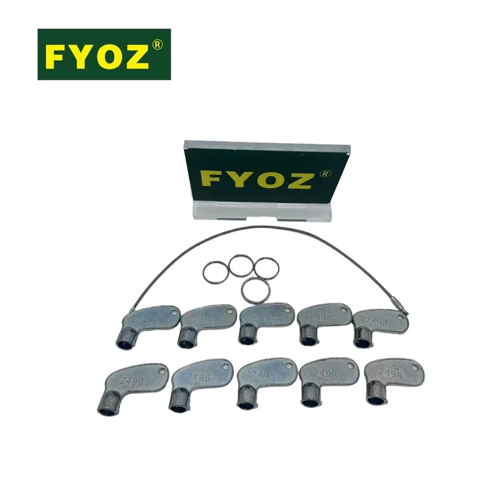 10 шт. ключей для тяжелой техники Mitsubishi/Isuzu/TCM/Bomag/Kobelco 2498 8-94402498 15306 5AM2498 ELI80-0095, запчасть для экскаватора