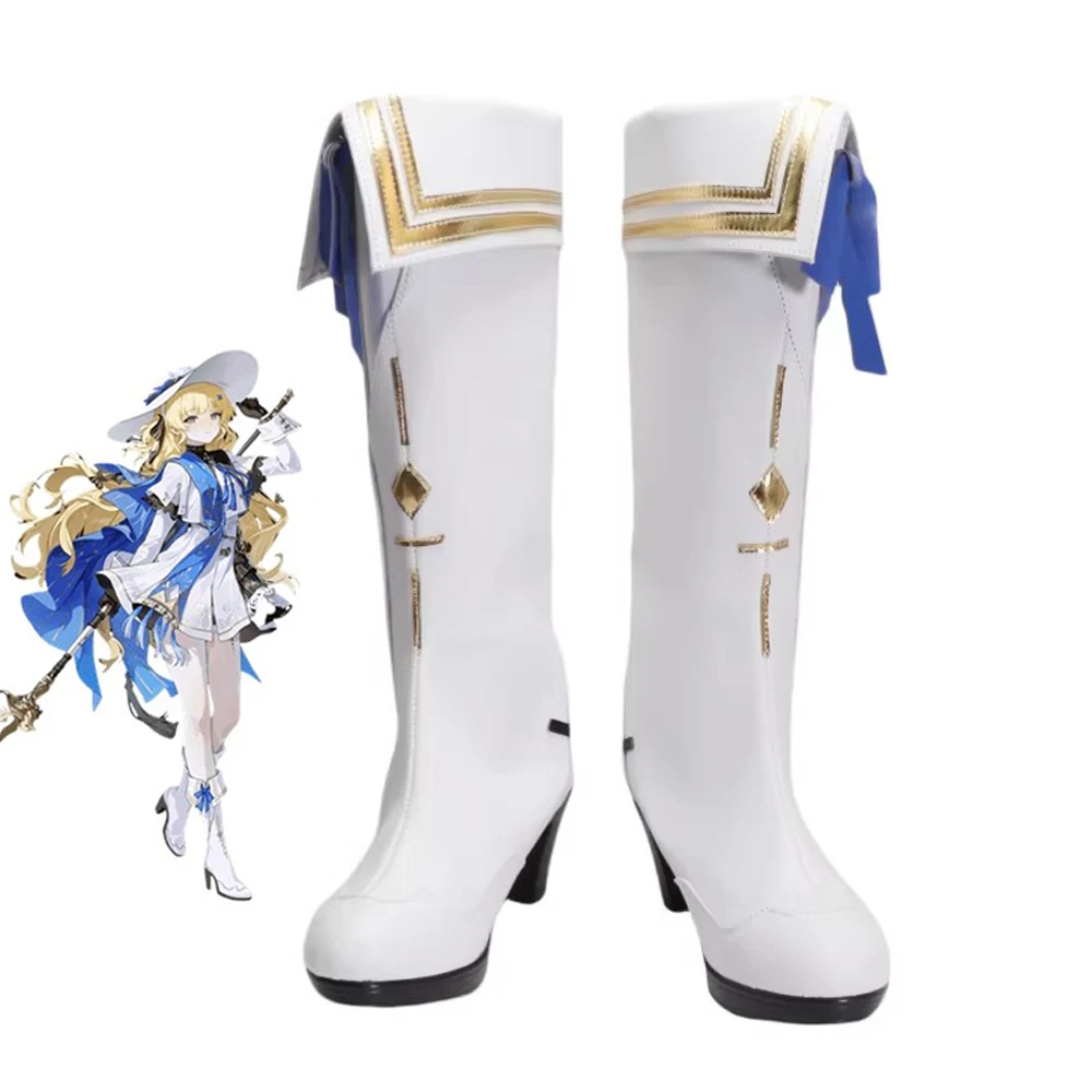 Game Wuthering Waves Phoebe Cosplay Shoes Boots Women Men Anime Halloween Party Role Play Costume Props Custom Made