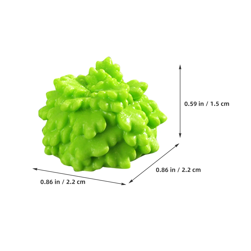

5pcs Miniature Grass Clusters Resin Plants Figurines For Micro Landscape Diy Bonsai Garden Decor Fairy Accessories
