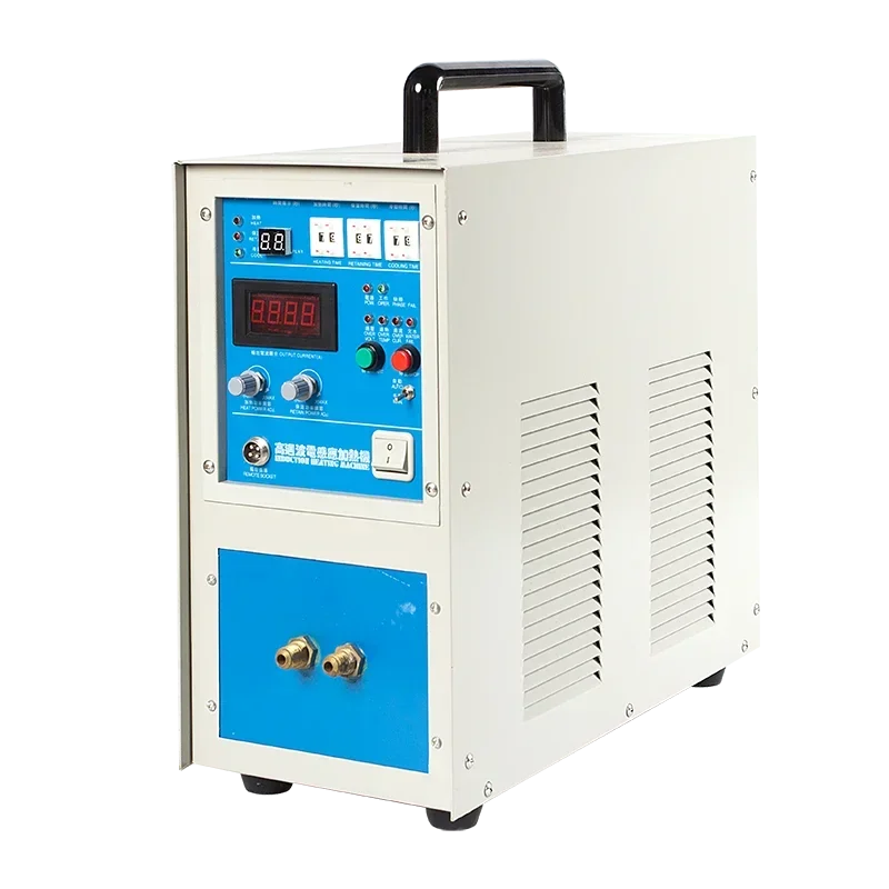 25KW 30-100KHz High Frequency Induction Heater Furnace ZVS Induction Heater Silver Gold Melting Furnace with CE