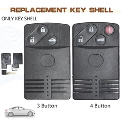 KEYECU dla Mazda RX-8 Miata 5 6 MX-5 Miata 3/4 przyciski Smart Remote Key Shell Case Fob 2004 2005 2006 2007 2008 2009