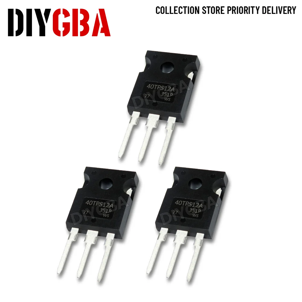 5PCS Original Neue Importiert 40TPS12A Thyristor 40TPS12APBF TO-247 55A 1200V