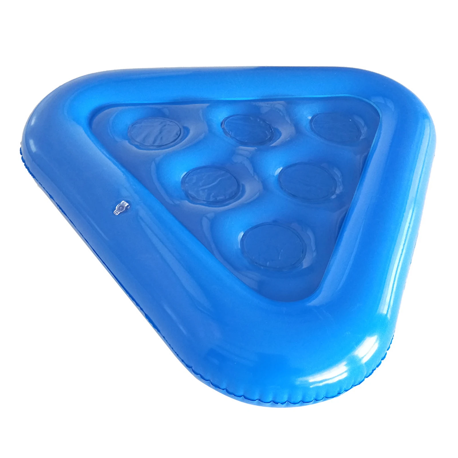 مثلث حمام سباحة تعويم البيرة الجدول شرب برودة نفخ كوستر الجدول بار صينية مرتبة هوائية المياه الغذاء حامل مشروبات