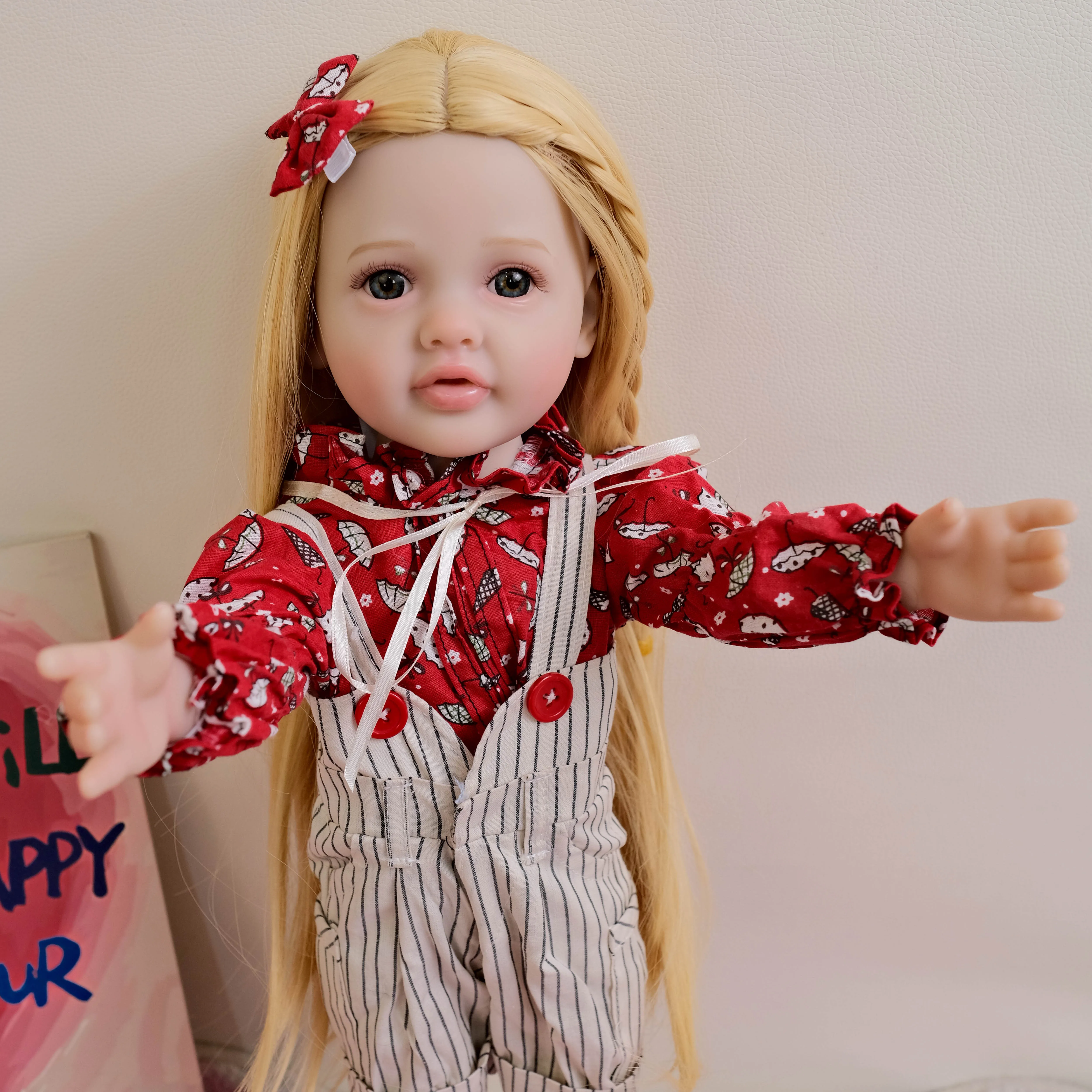 

Стоящая кукла Amercan Princess Betty Girl, виниловая кукла всего тела, реалистичная, мягкая на ощупь, подарок для новорожденного для детей