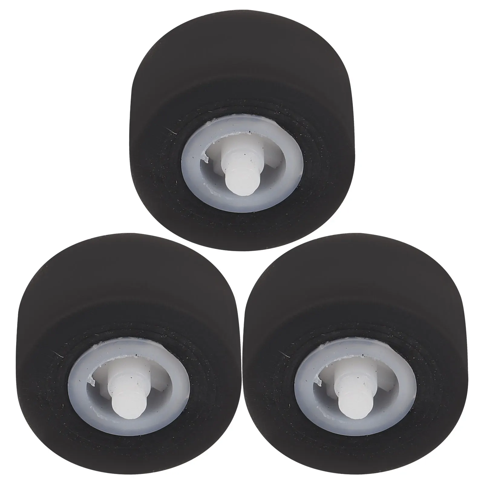 

3 Pcs Video Pinch Roller Recorder Bearing Tape Audio Wheel Vcr Rubber Craft Machine Repair