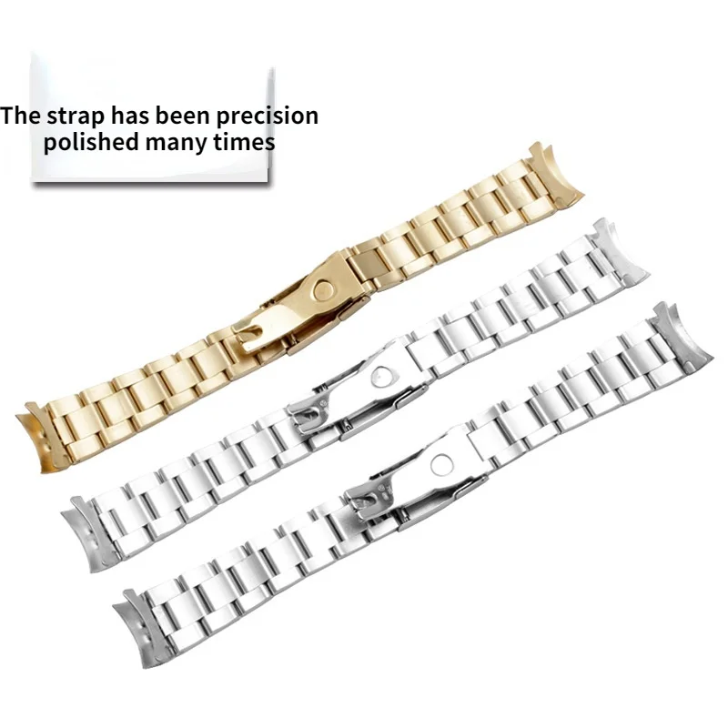 Uhgbsd-Bracelet de montre en acier inoxydable, remplacement pour Submariner Black Green Water mesurost DayRequisteel, 17mm, 20mm