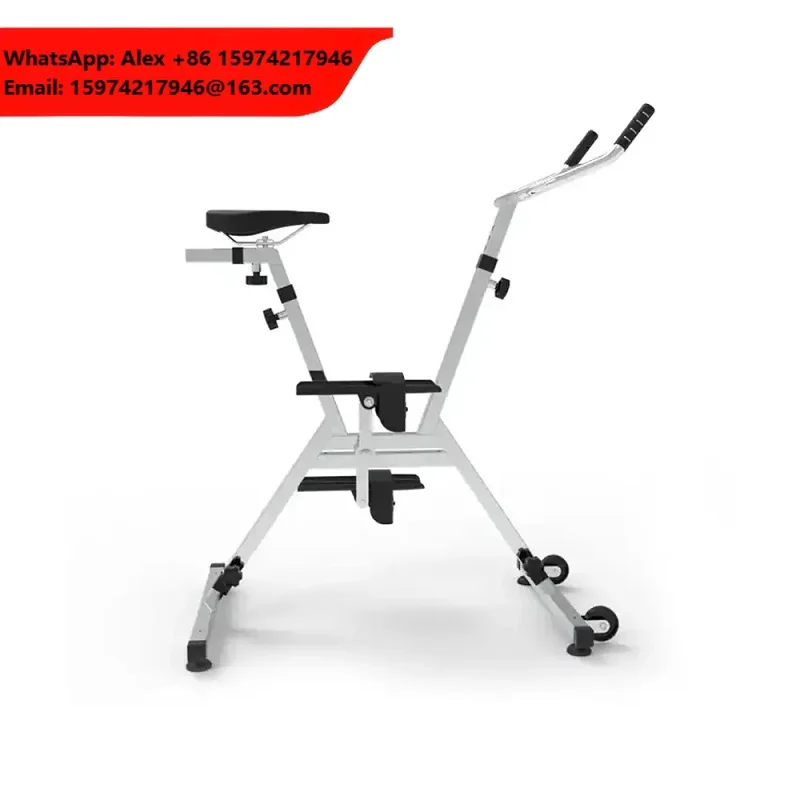 Newest JINDE Brand 316 Stainless Steel + PU + PE Black Foldable Underwater Exercise Bike Model JDB-001 1015x580x1120mm For Pool