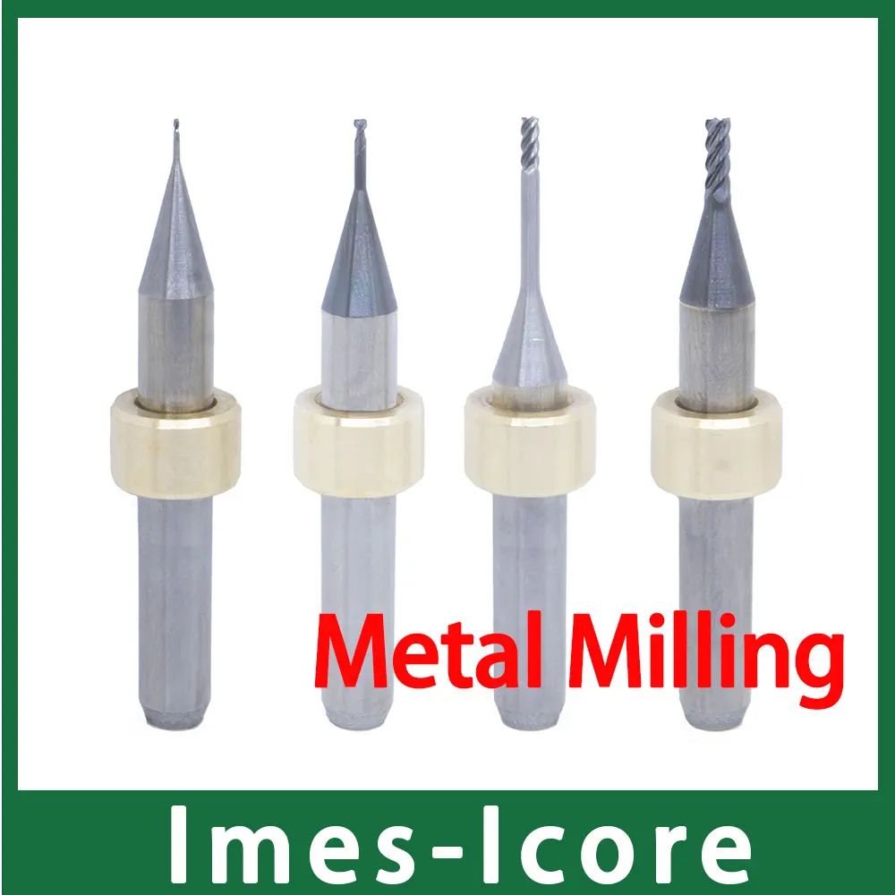 Imes-Icore 350I Milling Burs Flat-End, Torus, Drill for Metal Disc