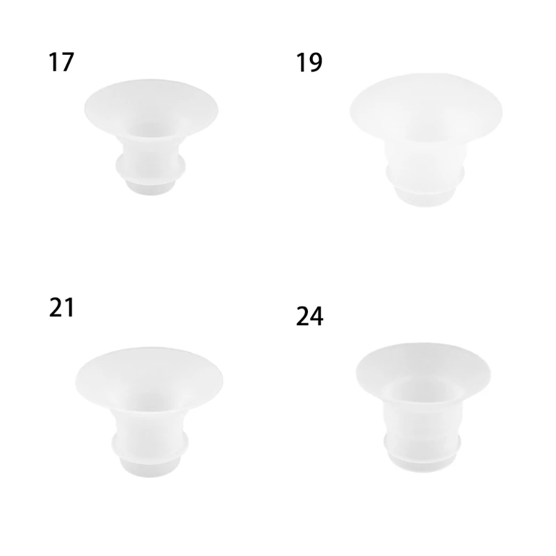 

Comfortable & Compatible Flange Adapter Flange Inserts Silicone for Breast