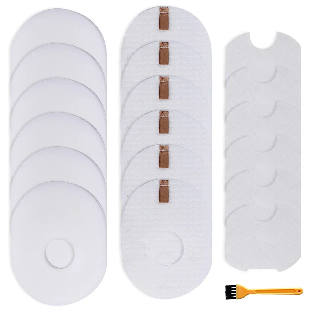 Picture 4: White Vacuum Cleaner Filters Easy Install Vacuum Filter Sets Appliance Filter Replacement Easy Installation Efficient Filtration