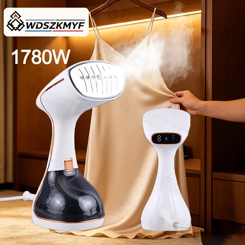 Handheld Steam Hanging Iron 1780W Touch Screen Control 20 Seconds Fast Preheat 320ml Portable Home Small Fabric Clothes Steamer