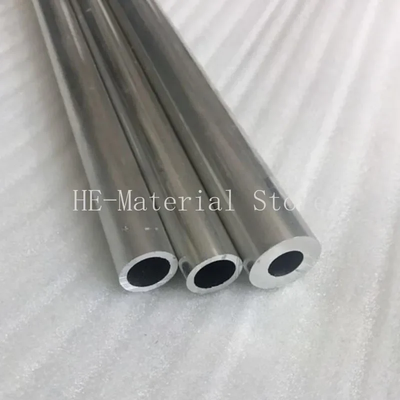 1Pcs Length 100mm 6061 Aluminium Alloy Tube OD 24mm 24.5mm Hollow Round Aluminum Pipe ID 8/13/14/15/16/17.5/18/20/22mm