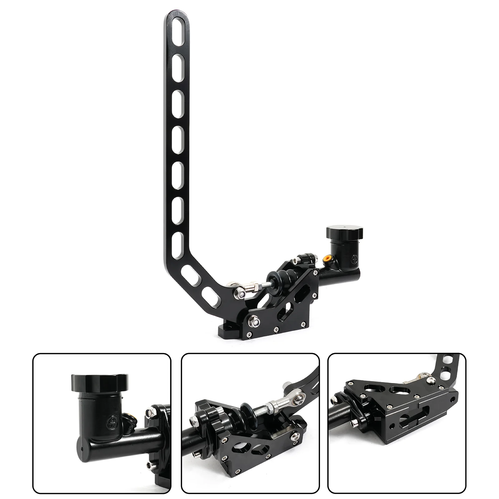 Universal Long-handle Drift Brake Curved Handbrake Symphony Racing Drift Hydraulic Handbrake Master Cylinder Car Modification