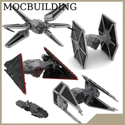 Spaceship Fighter Model Speeder Display MOC Building Block Bricks DIY Construction Toys Birthday Gift