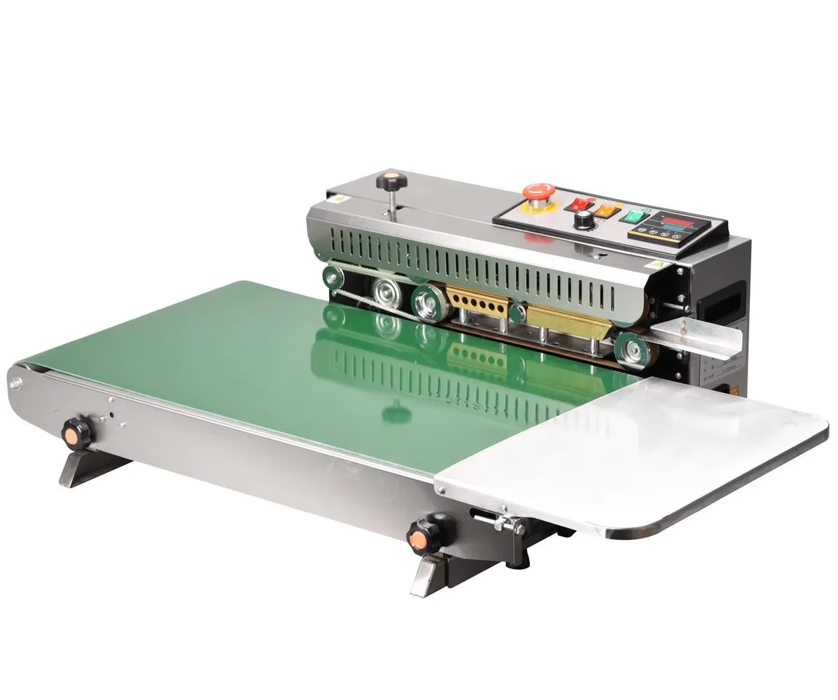 المحمولة FR770 توسيع آلة السدادة الأفقية أكياس الفيلم البلاستيكي آلة الختم الحراري آلة السدادة الشريط المستمر #1